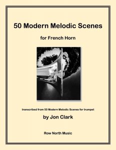 50 modern melodic scenes-french horn