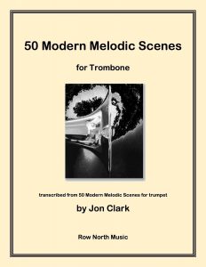 50 modern melodic scenes-trombone